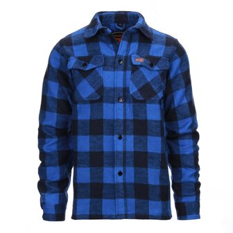 Longhorn Lumberjack Houthakkershemd Blauw