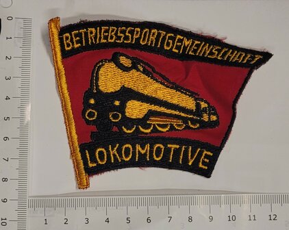 DDR embleem BSG Lokomotive Groot