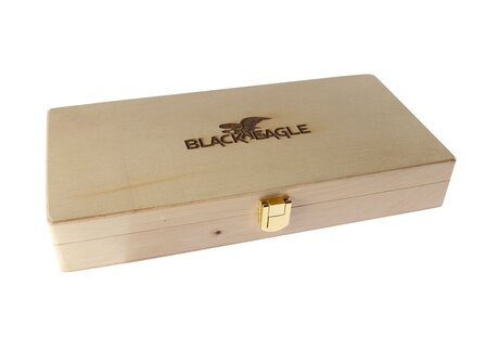 Black Eagle Bushcraftmes Blue Pakkawood