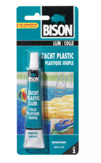 Bison zacht plastic lijm 25 ml