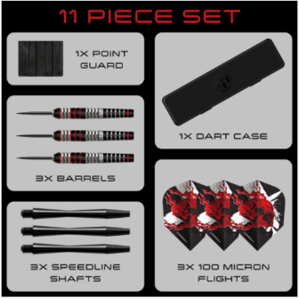 Heavy metal Dartpijlen  26gr