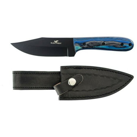 Black Eagle Bushcraftmes Blue Pakkawood