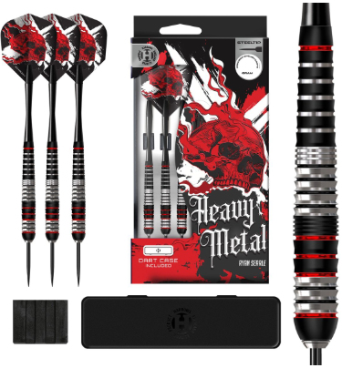 Heavy metal Dartpijlen  26gr