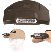 5 led baseball cap clip-on hoofdlamp